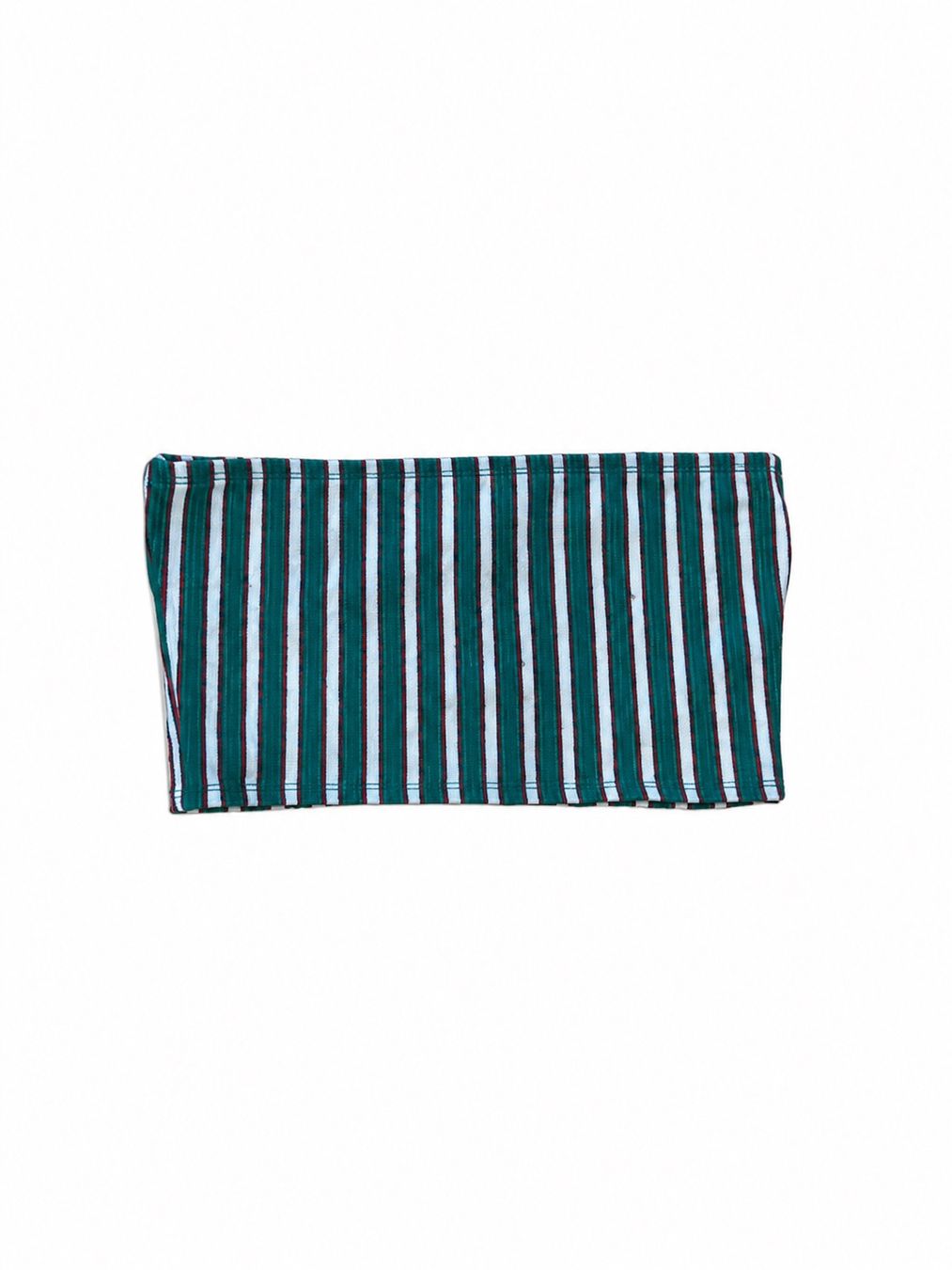 Top: Gestreiftes trägerloses crop top – Usato da Embrach venduto da sel_tm6y 1