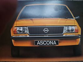 Opel Ascona B 1.6 S 1.9 S  Prospekt 1975 xb
