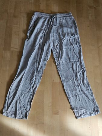 Sommer-Stoffhose beige Grösse 36