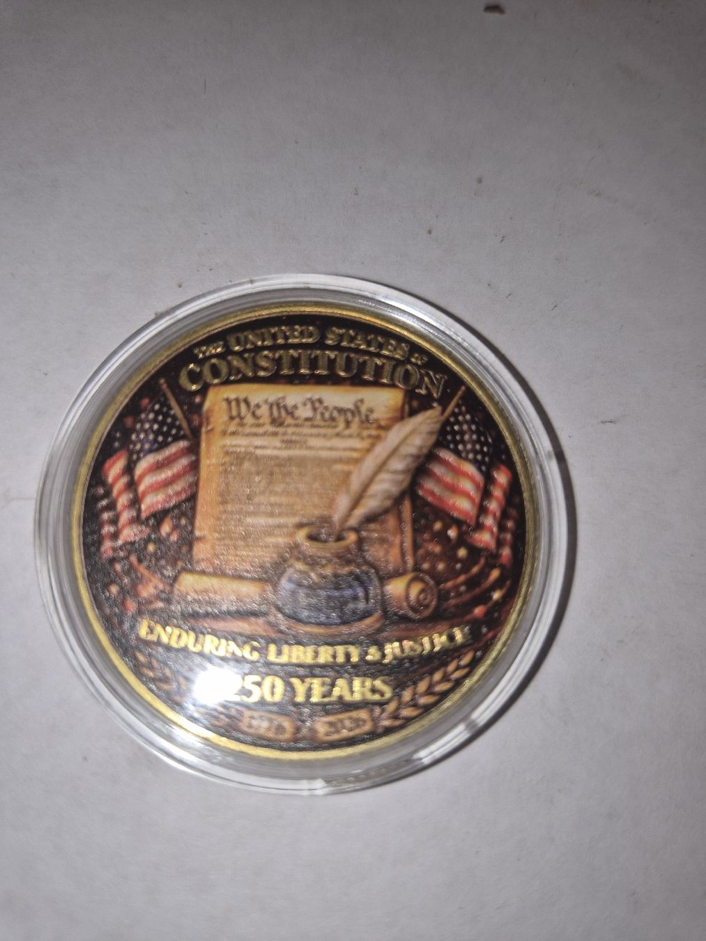 Tutti le monete: Pièce commémorative 250 ans USA – Nuovo (secondo la descrizione) da Senèdes venduto da hen_fw8b 1