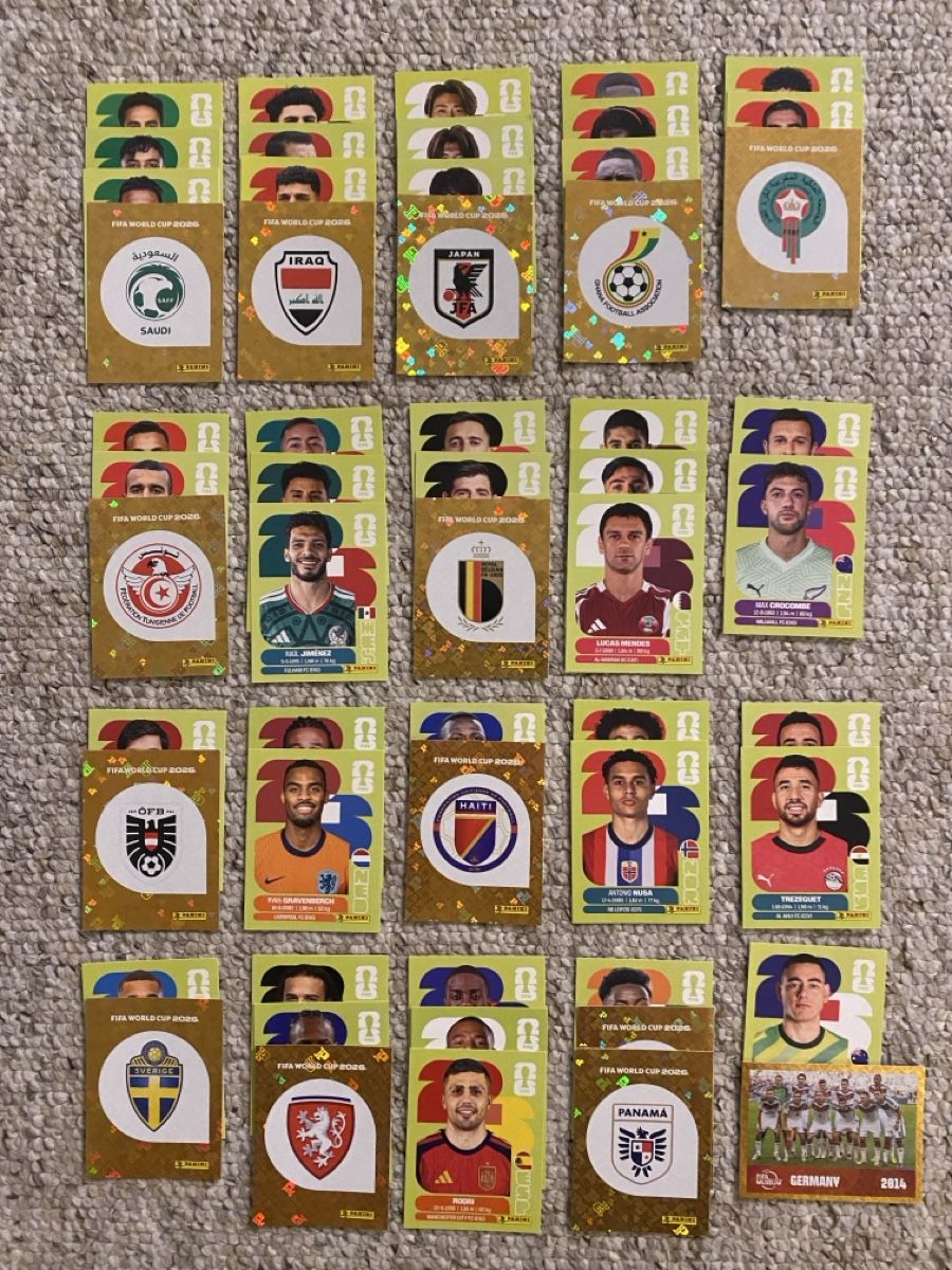 Panini Carte collezionabili: 56 Stk. Panini WM 2026 – Nuovo (secondo la descrizione) da Kloten venduto da dra_s7km