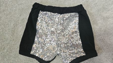 Shorts mit Glitzer Gr. 86