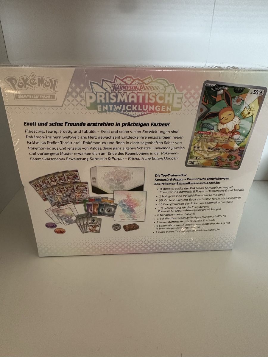 Pokémon Carte collezionabili: Prismatische Entwicklung TTB - DE – Nuovo e nell'imballaggio originale da Allschwil venduto da delRic1 2