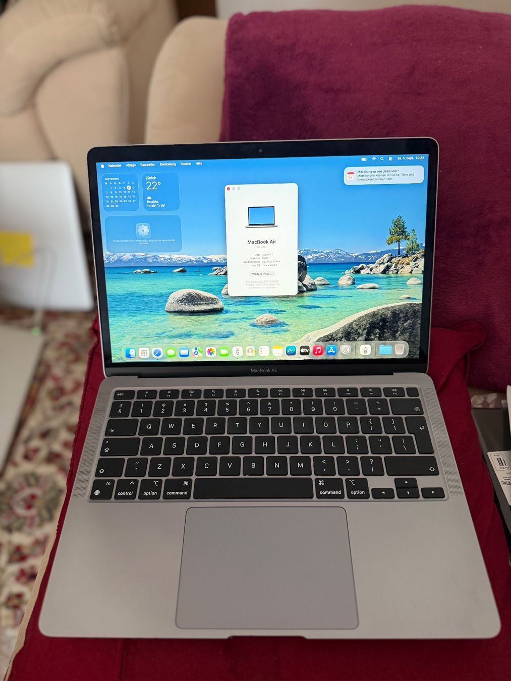 Apple Notebook: Macbook Air 13.  2020 M1 – Usato da Schattdorf venduto da Kofi57