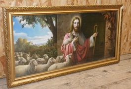 Graphik Religion altes grosses relig. Bild