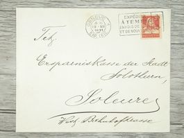 TR13 Enveloppe + Timbre Suisse 1931