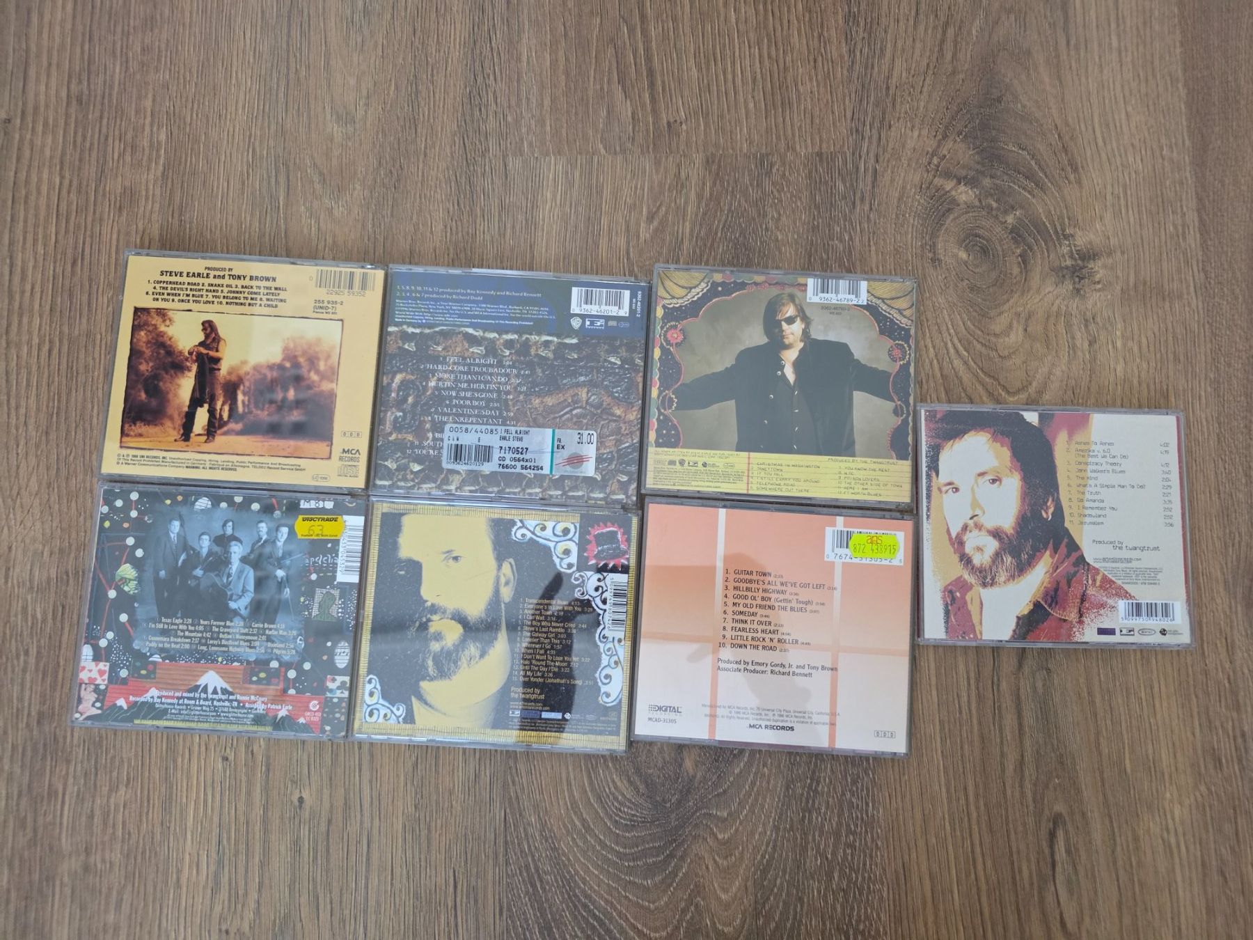 CDs: CD Sammlung: Steve Earle (9 Stk) – Gebraucht aus Nebikon von Japostyle 1
