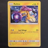 Raikou 79/214 Cracked Ice Holo | Pokémon Lost Thunder -EN