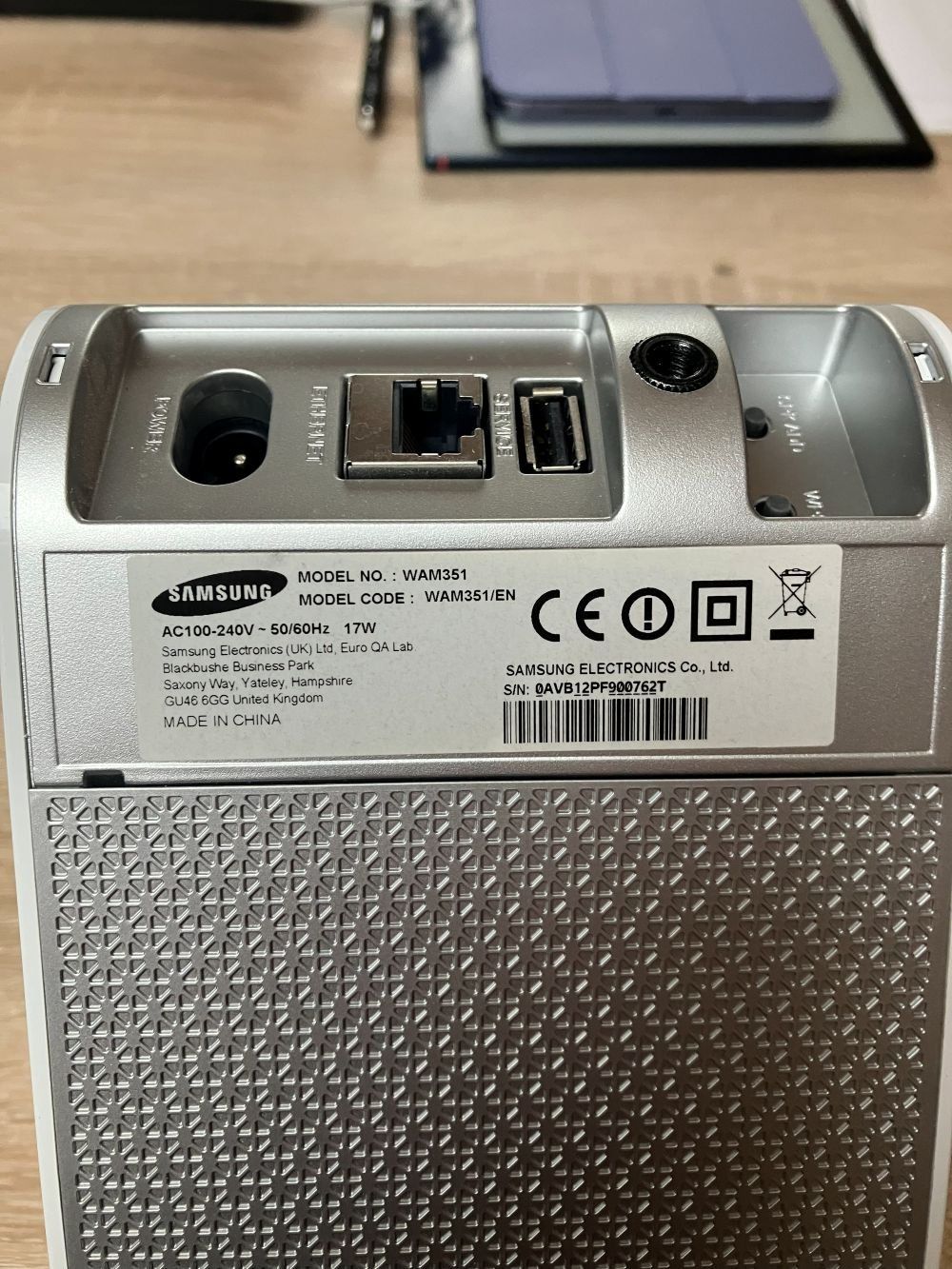 Samsung Lautsprecher: SAMSUNG WAM351 Drahtlos Lautsprecher – Gebraucht aus Seedorf BE von Absolom 2