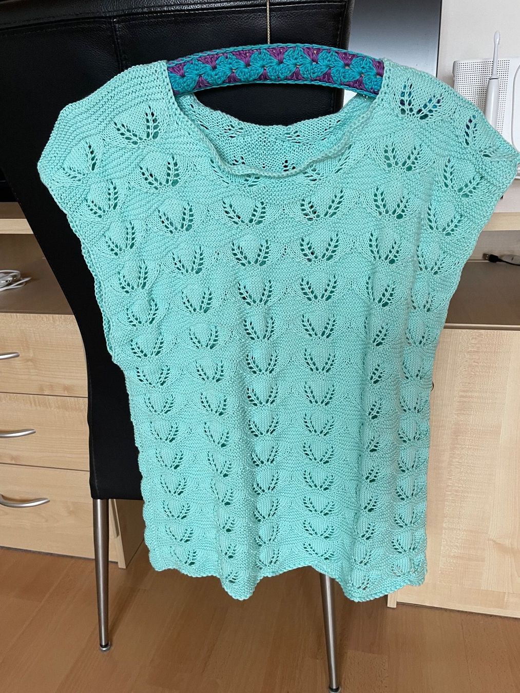Tops: 3 Handgestrickte Sommer Tops – Neuf (Voir description) à Arch par Mogli03 4