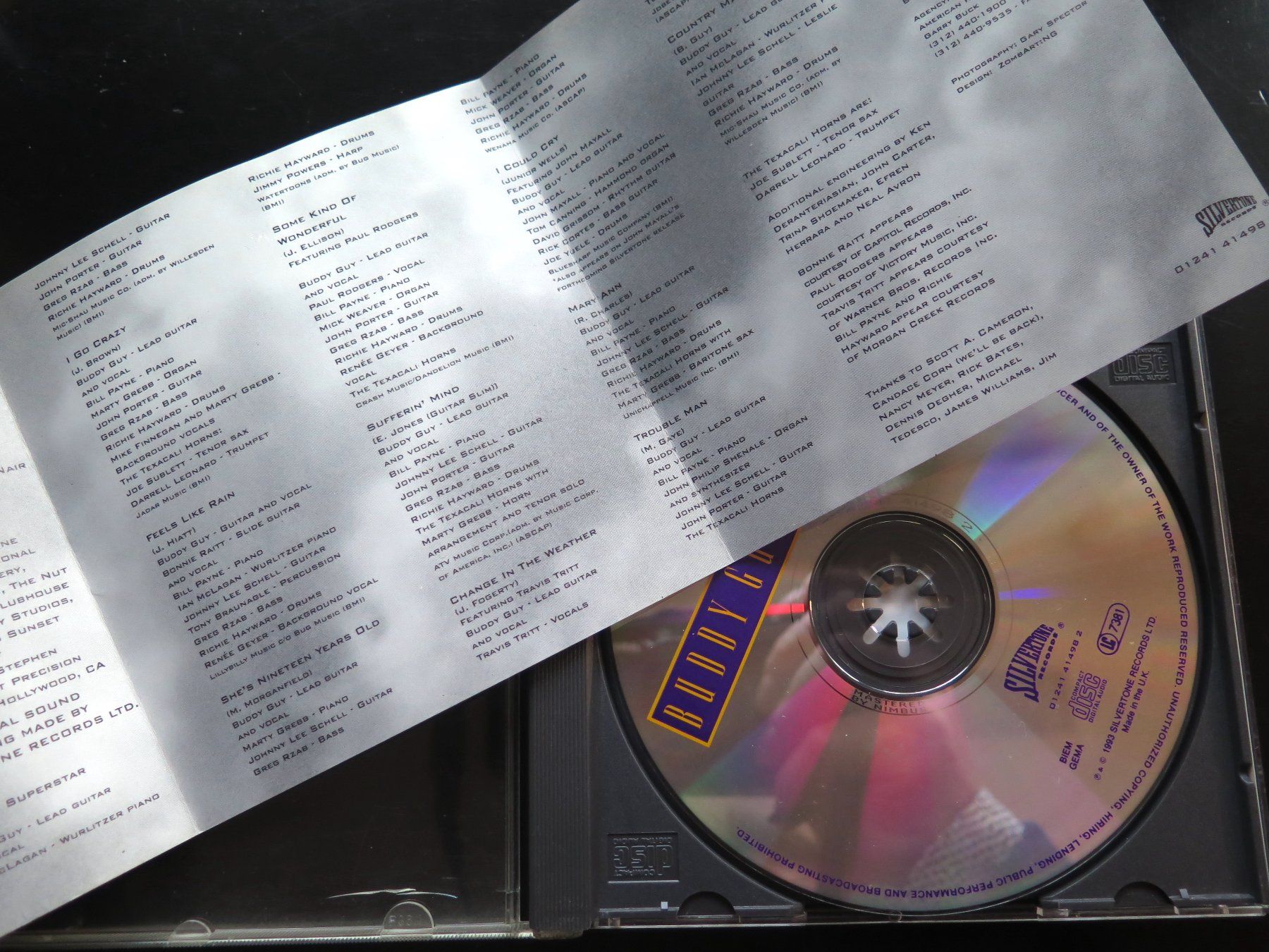 CD: (p) CD BUDDY GUY: Feels like rain, 1993 – Usato da Bern venduto da Balzamico 2