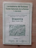 Landeskarte der Schweiz: Disentis (1:50000, Jahr 1961)