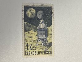 Space Thema Briefmarke (Gratis-Versand)