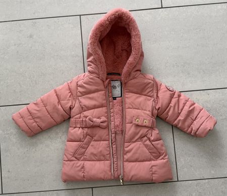 Rosa Winterjacke von C&A, Grösse 74, Top Zustand!