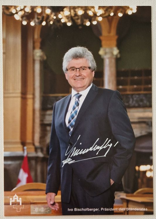 Ivo Bischofberger original signierte Autogrammkarte Kaufen auf Ricardo