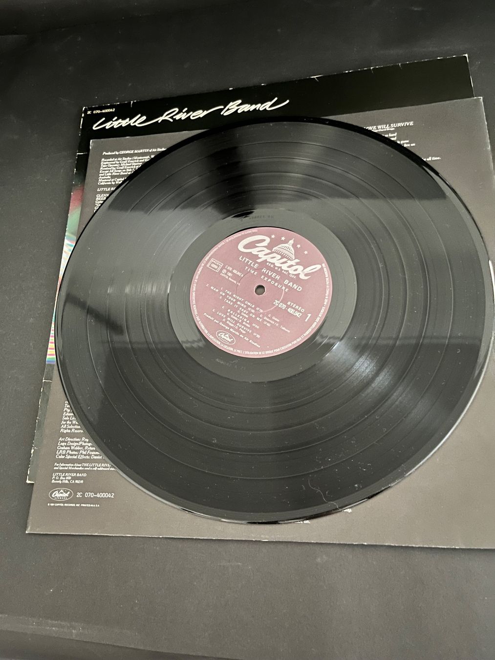 Dischi in vinile: Little River Band Time Exposure LP Schallplatte – Usato da Uster venduto da colmo 2