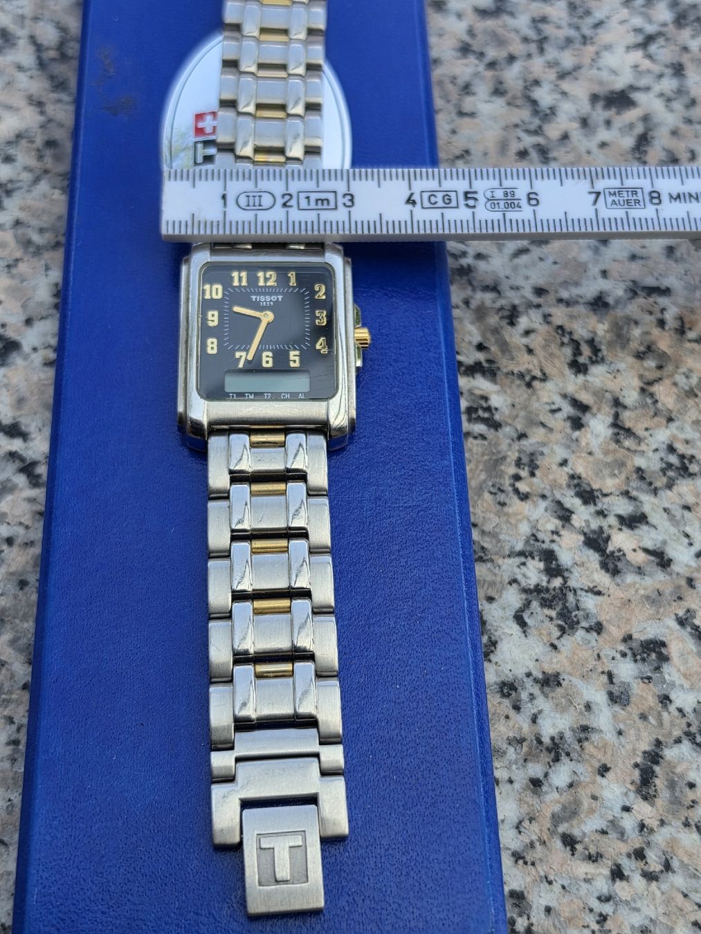 Tissot Orologi: Tissot uhr bicolor mit Originalbox gebraucht quartz  – Usato da Mettlen venduto da elios0888 9