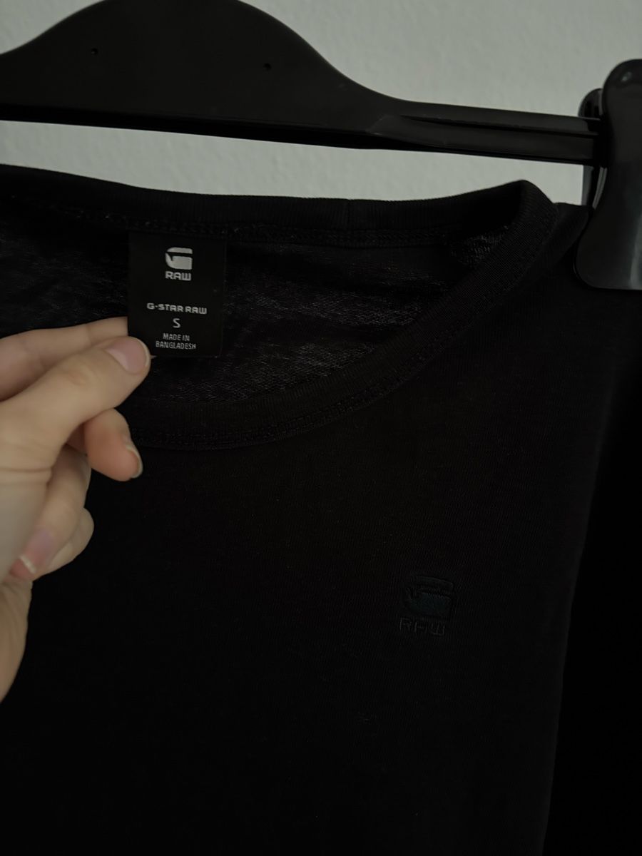 T-shirt: G-Star RAW Longsleeve, Schwarz, Grösse S – Usato da Zürich venduto da cas_x6pw 1