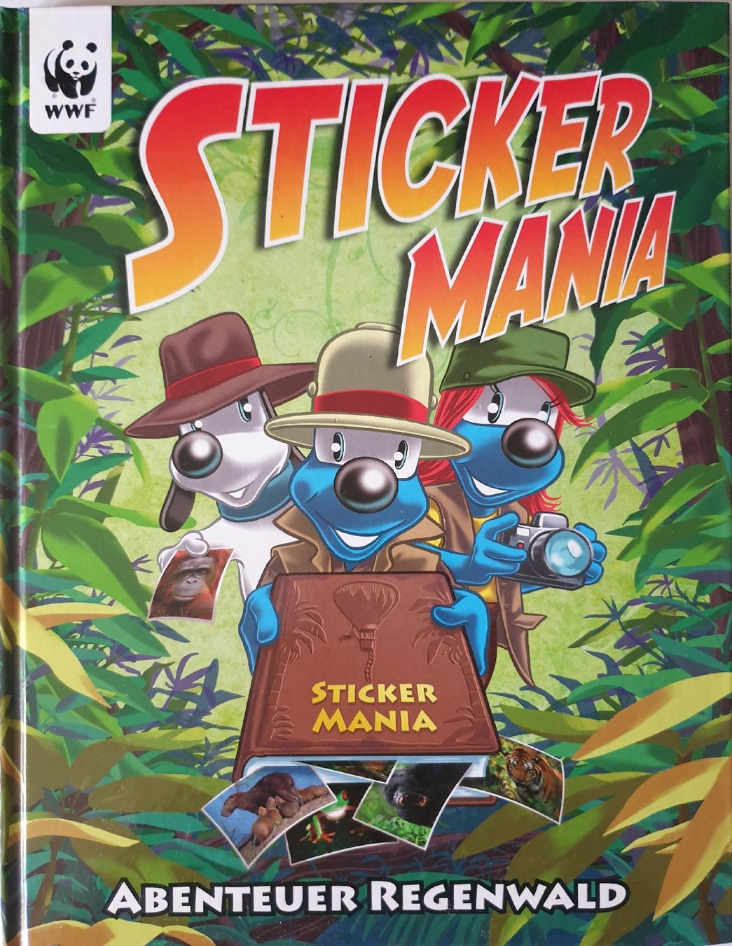 Libri: WWF Stickermania Abenteuer Regenwald – Usato da Wettingen venduto da tg_sd
