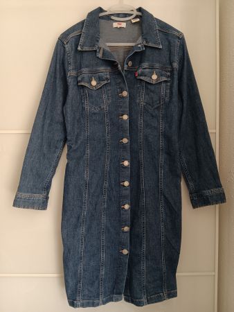 LEVI'S robe en jeans bleu taille M (L EUR)