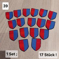 kleine Badge , Patch, Wappen TICINIO/Tessin "hell" Set(39)