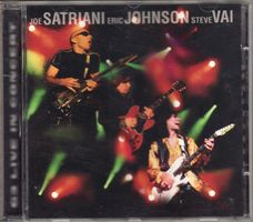 Joe Satriani, Eric Johnson, Steve Vai, G3 ‎– G3 - Live in Co