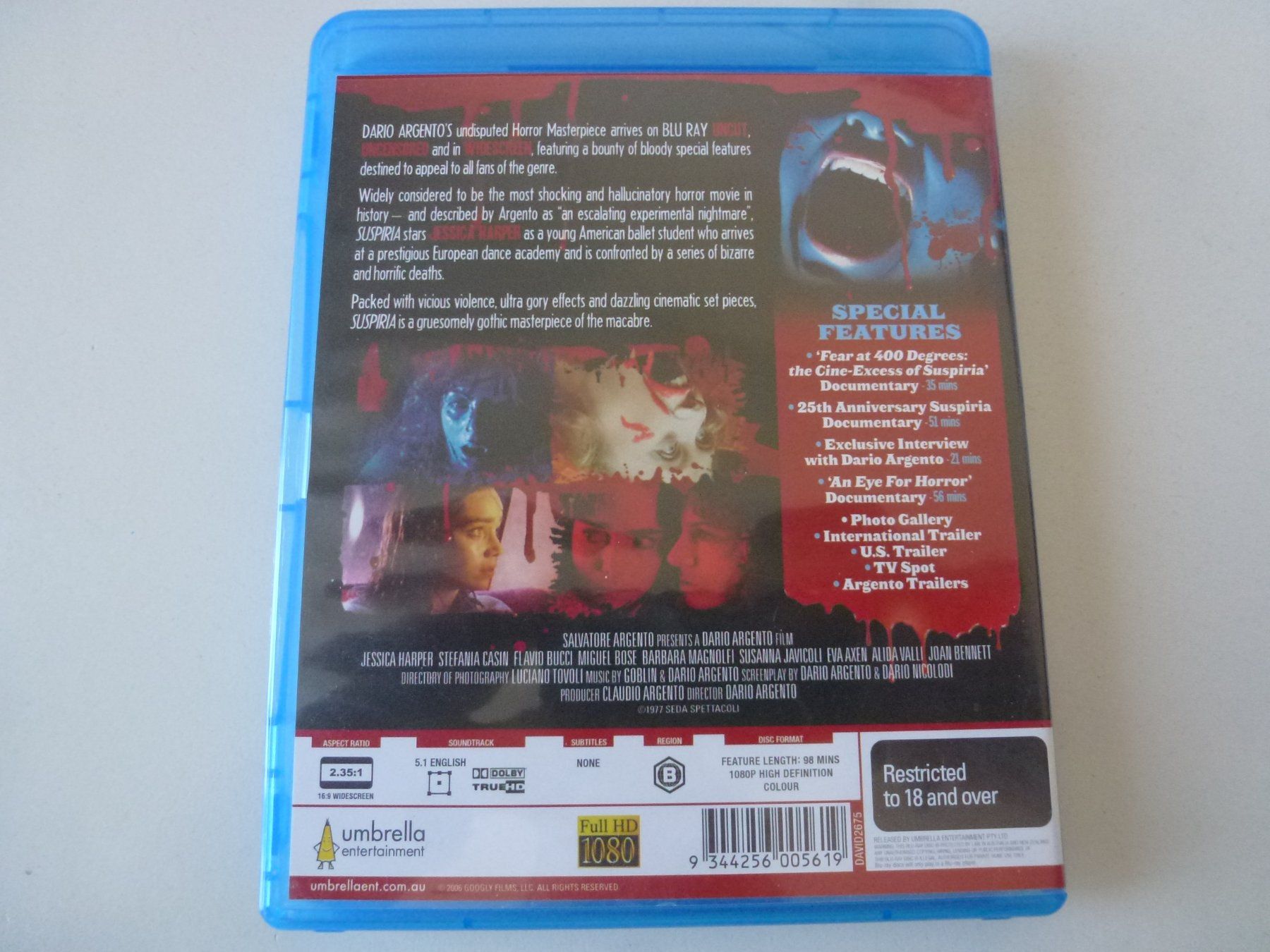Tous les DVDs: Suspiria (Blu-Ray) – Neuf (Voir description) à Bern par Frebo 1