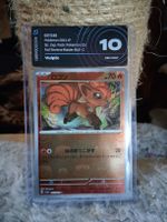 Pokémon 151 Vulpix.Masterball reverse HOLO #037 AIGrading 10