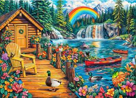 Huadada-Styl Puzzle 1000 Teile  (376) 😊😊😊schön