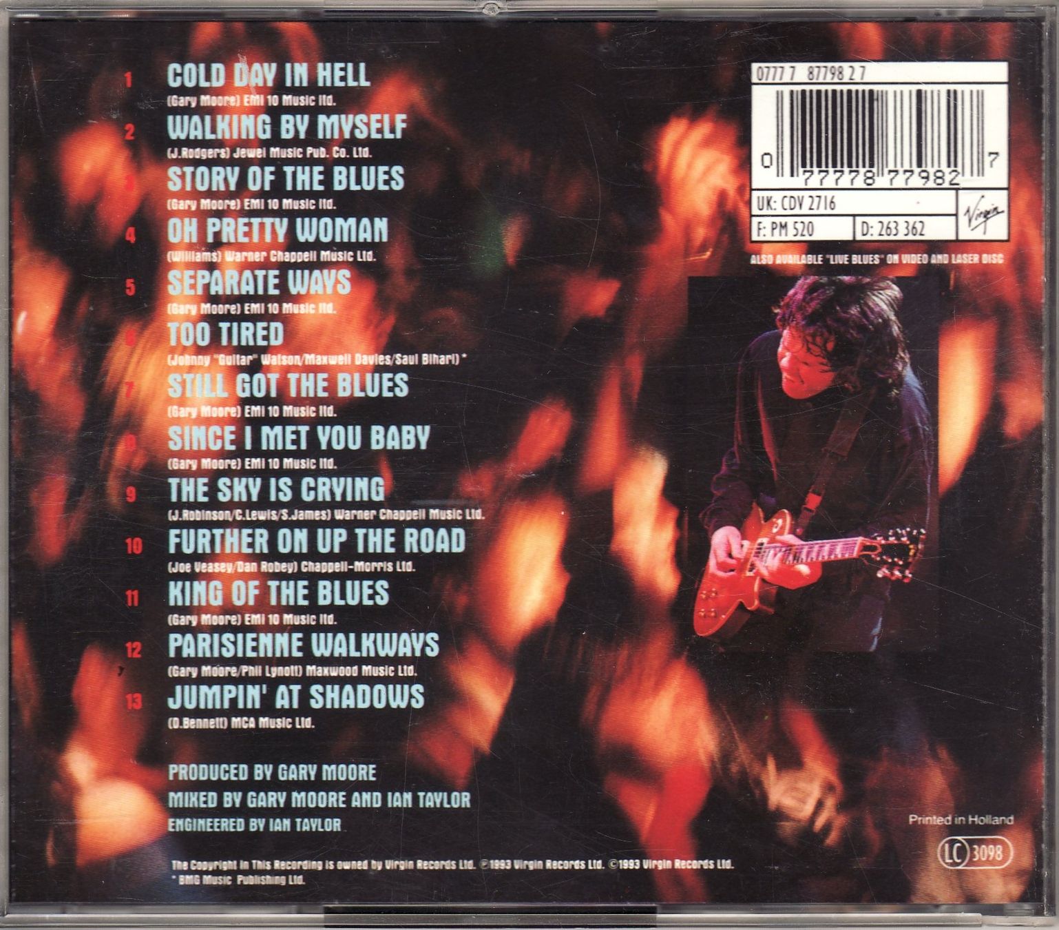 CDs: Gary Moore – Blues Alive – Neu (gemäss Beschreibung) aus Boussens von catfood01 1