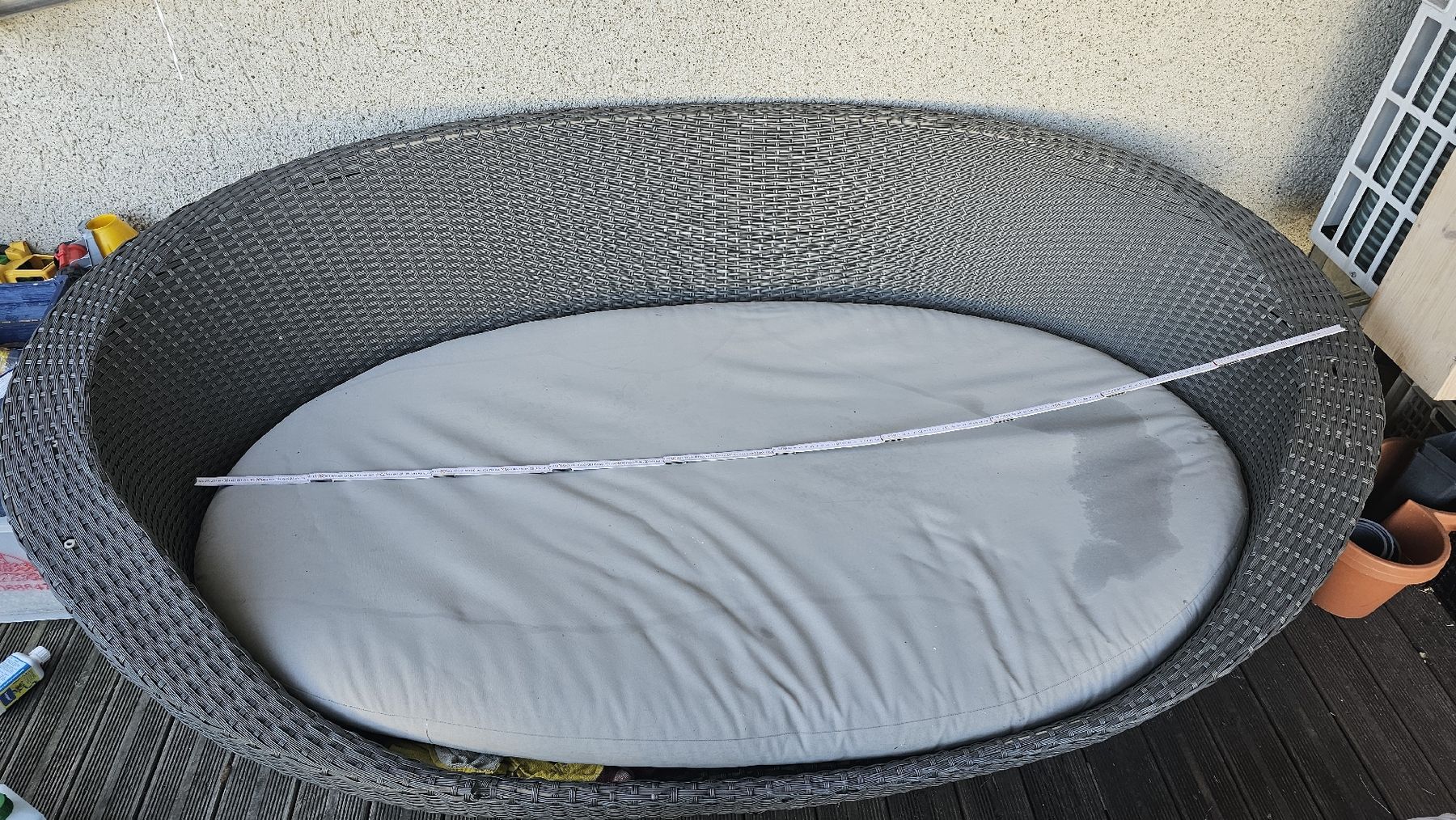 Chaises longues: Rattanliegewiese – D'occasion à Oberriet SG par stoopdario