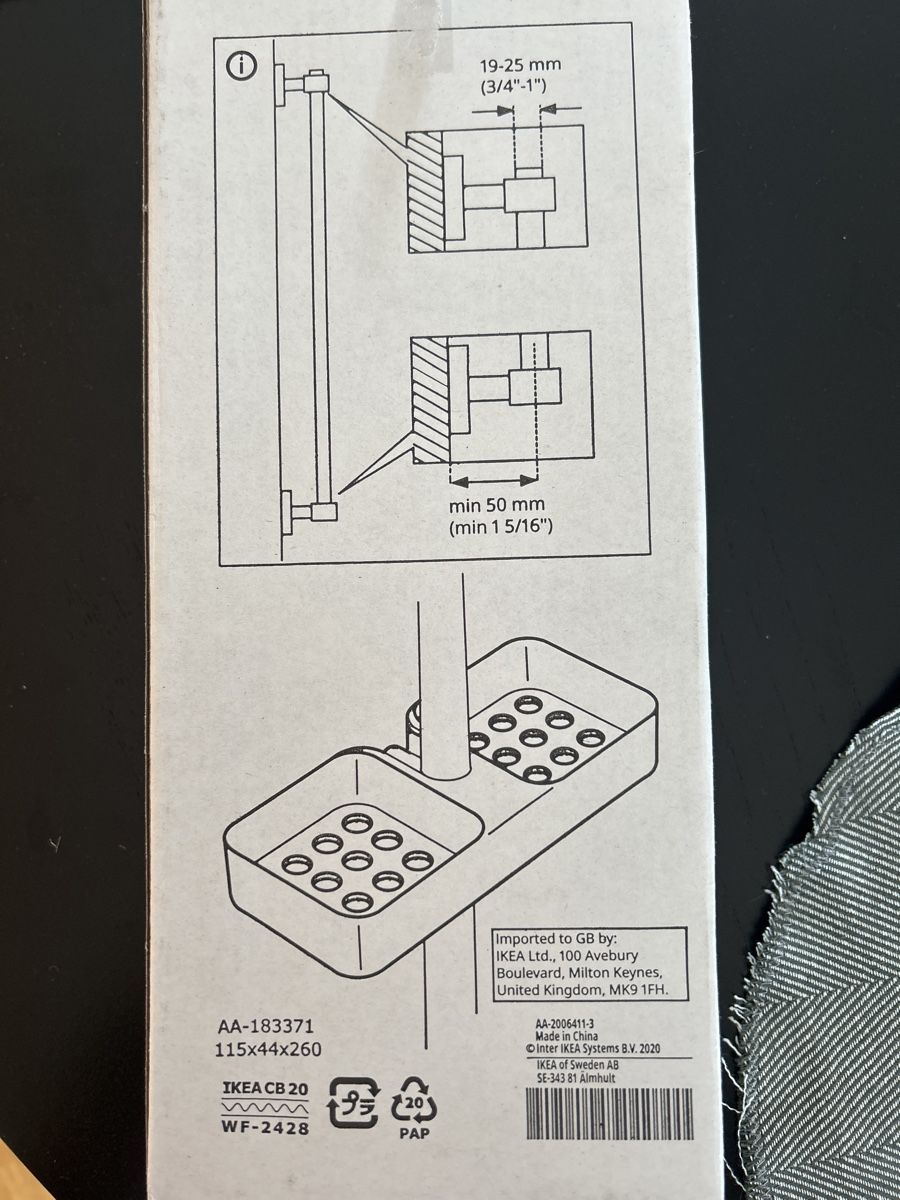 Ikea Contenitori & Simili: Ikea Brogrund Duschablage Neu – Nuovo e nell'imballaggio originale da Solothurn venduto da frannnnca 2