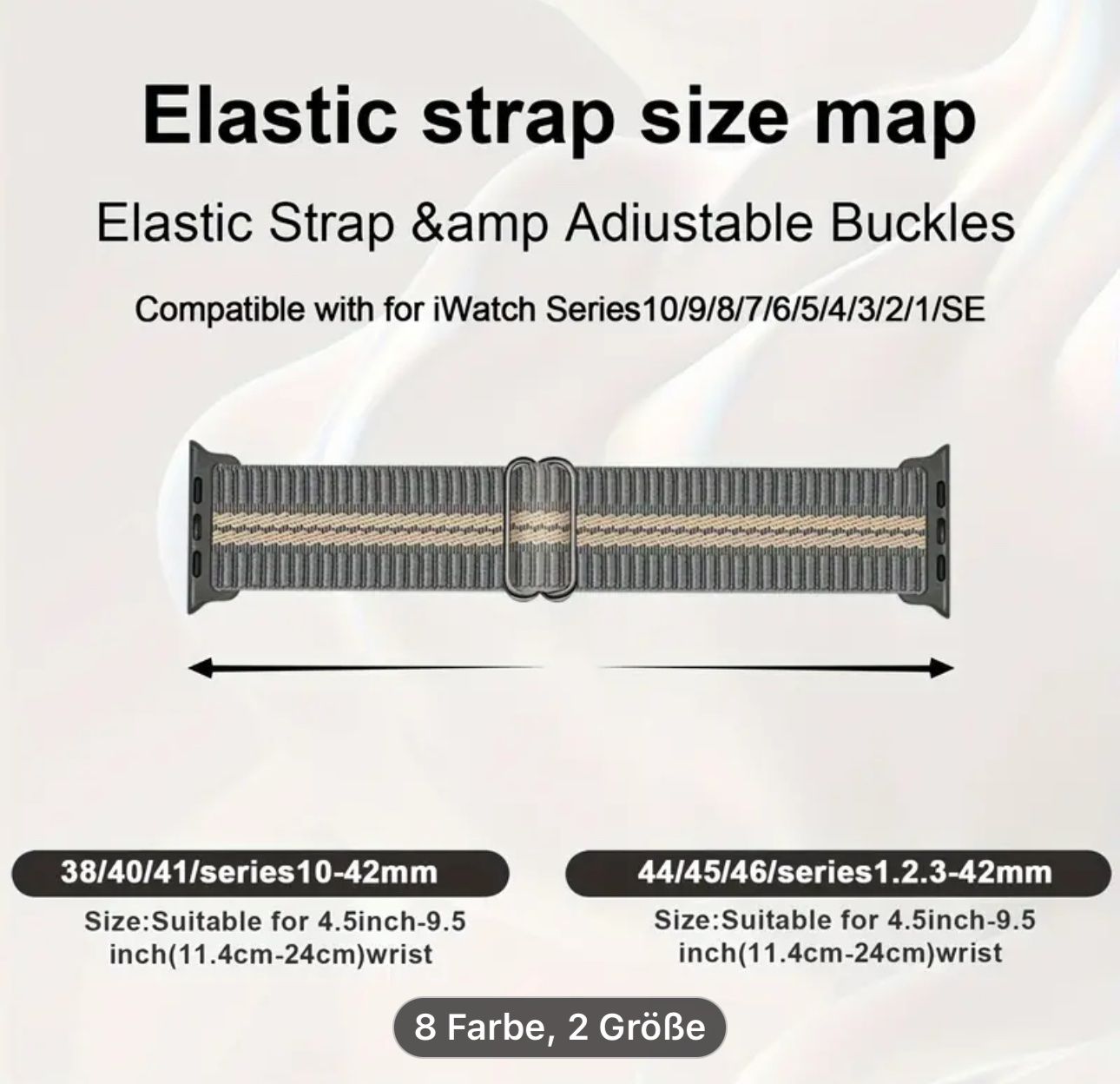 Apple Smartwatch: Apple Watch Nylon Armband – Nuovo e nell'imballaggio originale da Gommiswald venduto da AndrewsTopShop 1