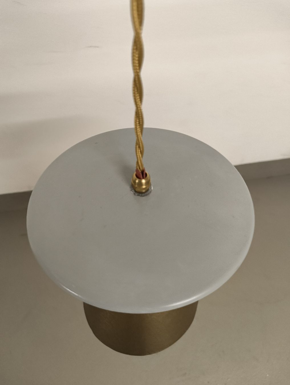 Lampadari & plafoniere: 50er Jahre Messing Deckenlampe Dr – Usato da Zürich venduto da BK8000 6