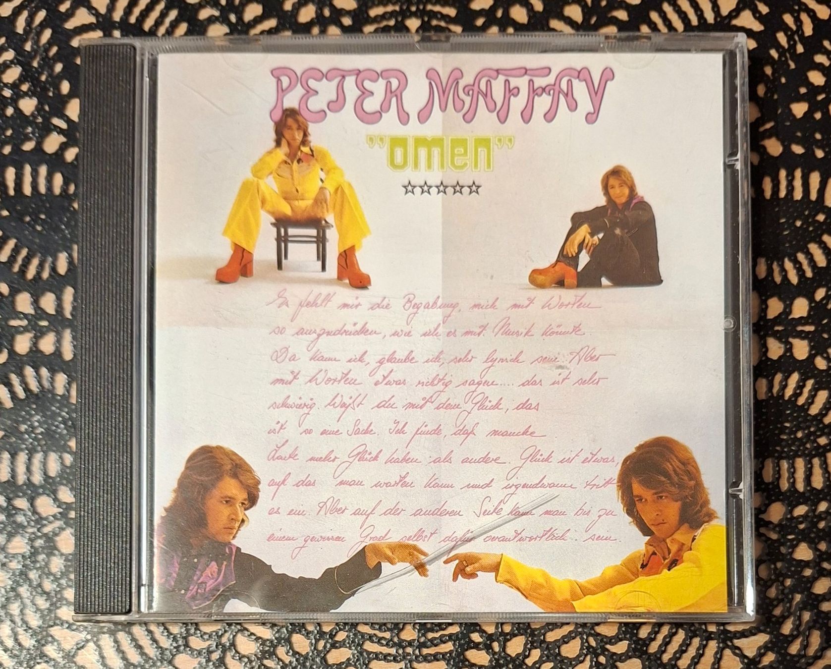 CD: Peter Maffay -  Omen, DE Rock Abum 1973 – Usato da Schönenberg TG venduto da Gregolino76