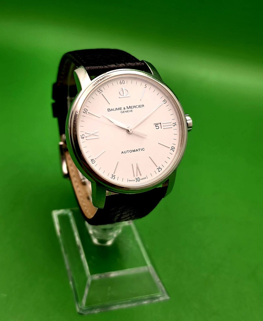 Baume & Mercier Orologi: BAUME&MERCIER GENEVE CLASSIMA DATE MECHANISCH AUTOMATIC SWIS – Usato da Neftenbach venduto da Taschen-Uhren 5