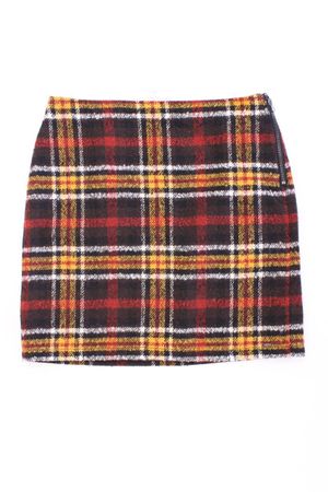 Taifun Rock Gr. 40 kariert orange