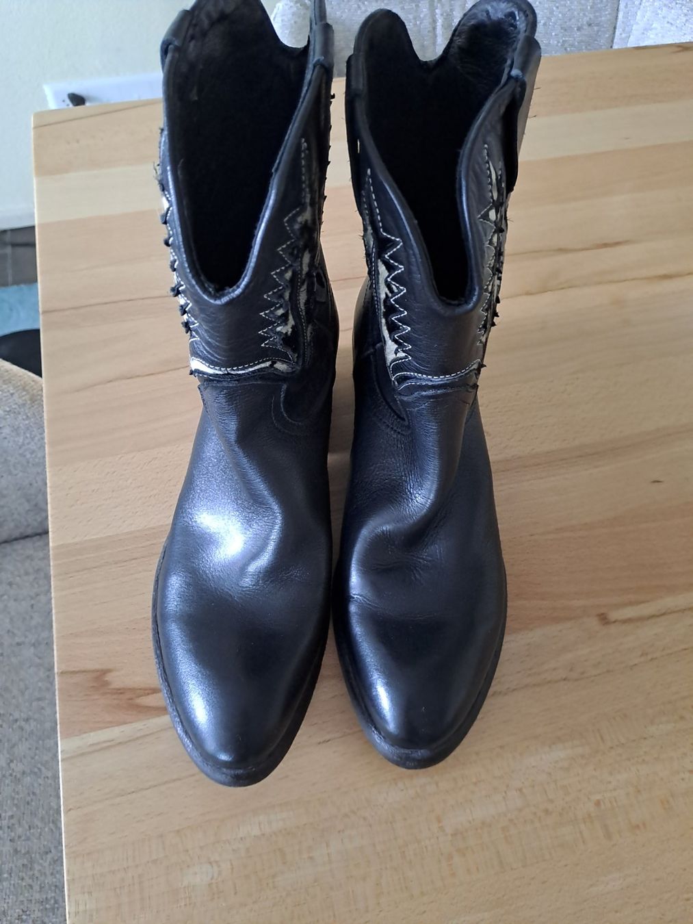Chaussures femmes: Stiefel, Leder, neu von MACA Kitzbühel – Neuf (Voir description) à Zug par search4specialthings