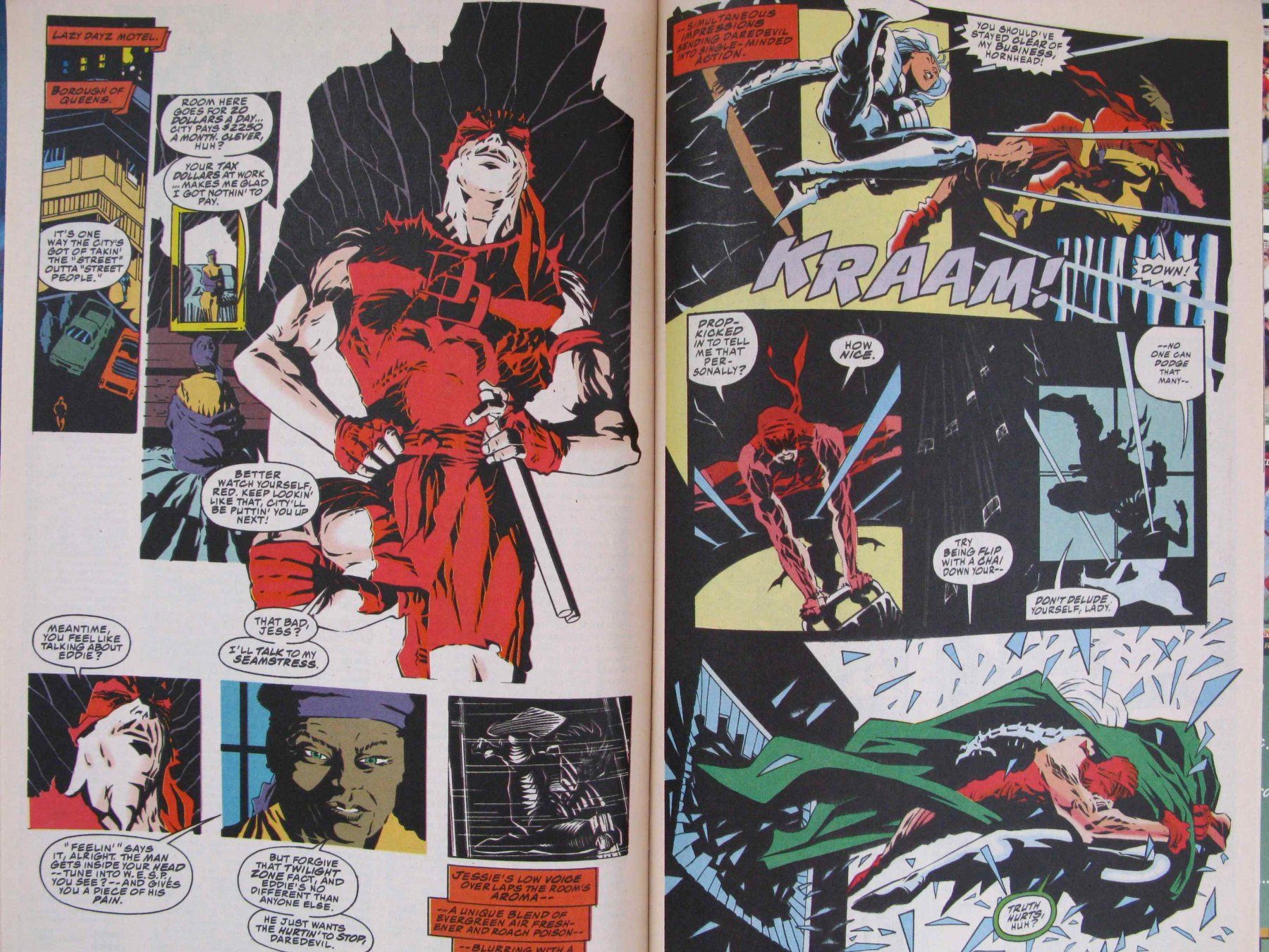 Fumetti: Daredevil 320  Marvel 1993 – Usato da Samstagern venduto da Betscha 1
