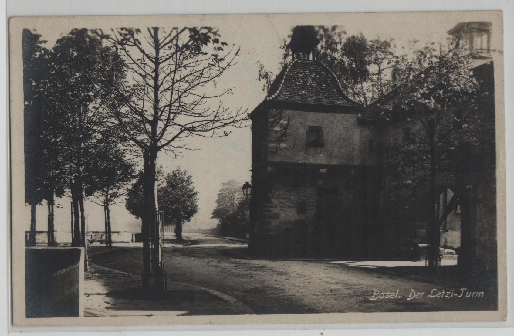 Cartoline postali: Basel - Der Letzi-Turm – Antico da Ettingen venduto da Kartenplanet