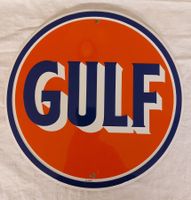 Blechschild GULF