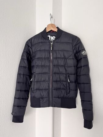Superdry Bomber Jacket Black Size XS Used