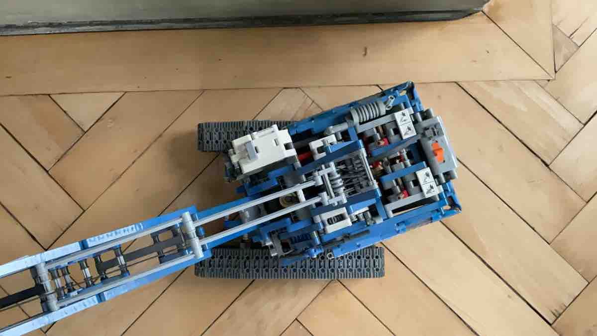 Lego Spielzeuge: Lego Technic Kran blau – Gebraucht aus Maschwanden von MG_2006 1
