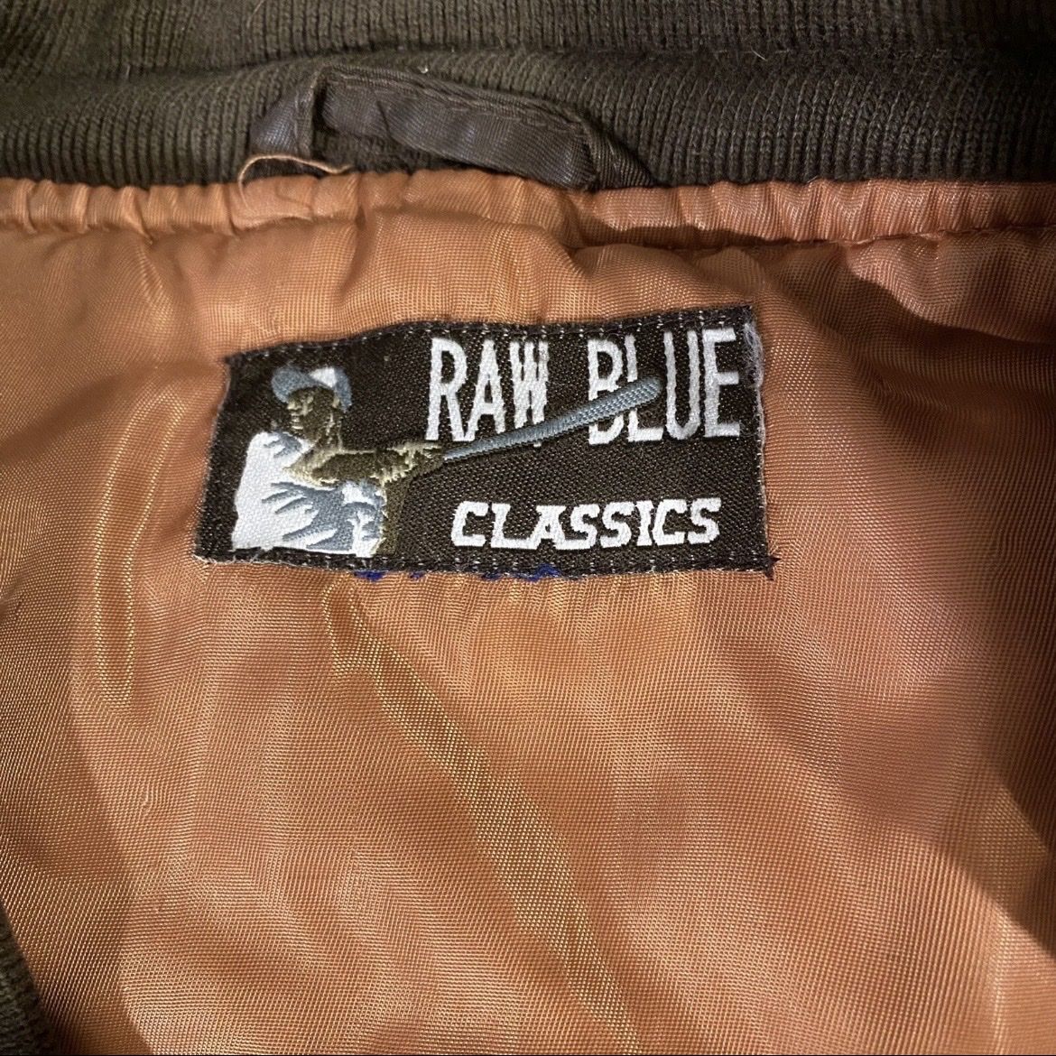 Giacche: Raw Blue Classics 1st. Team Athletic Baseball Jacke – Usato da Füllinsdorf venduto da Elvissven 3