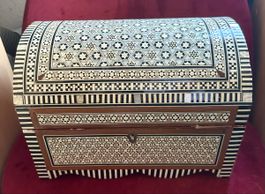 Grosse Schatulle✨ 30cm✨, eingelegtes Perlmutt✨made Ägypten✨