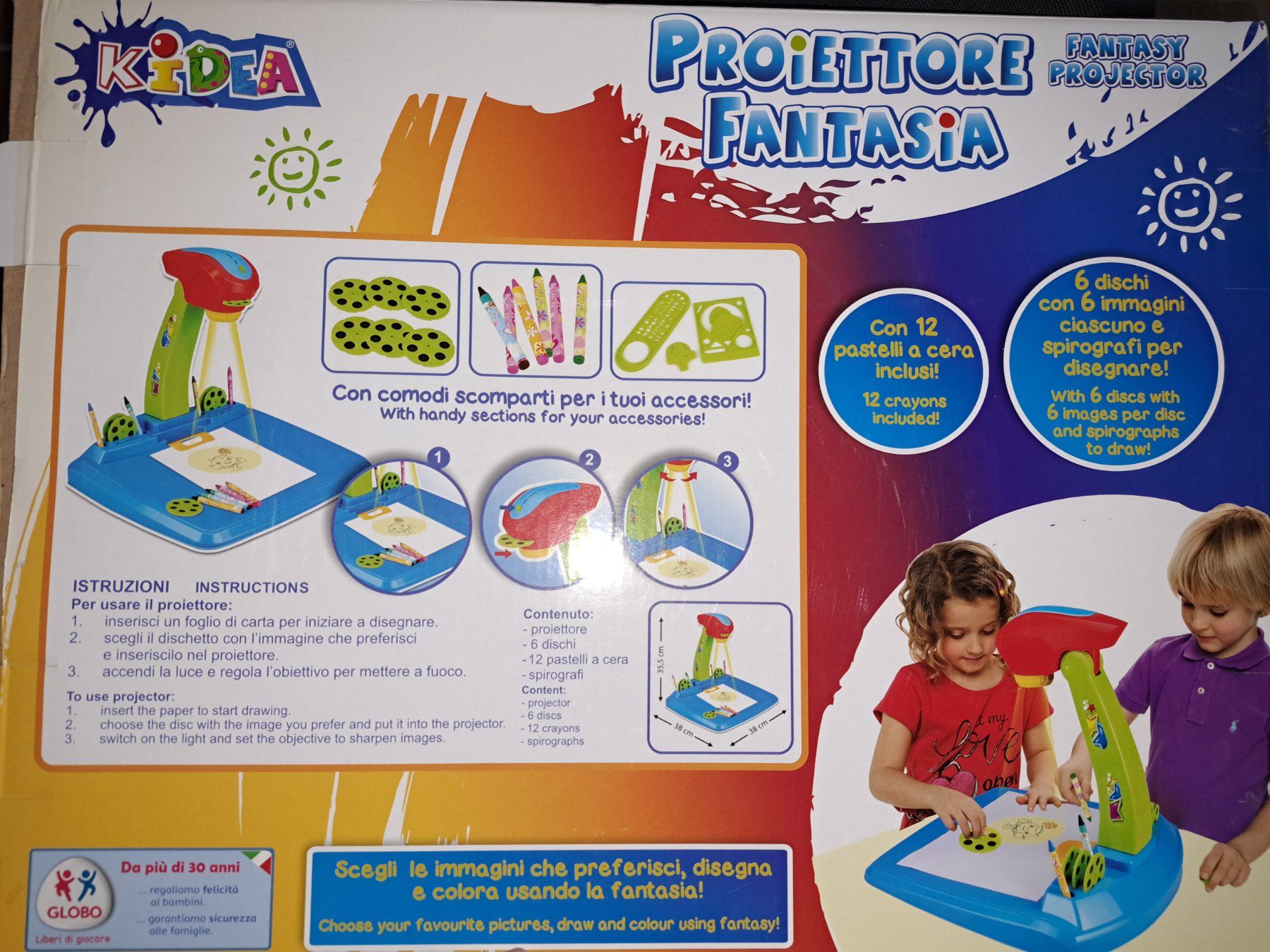 Giocattoli: Kinder Projektor Fantasia – Usato da Adliswil venduto da das_lfj6 1