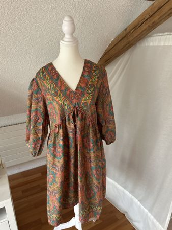 Seiden Kleid von "Singer" -  Gr.M/L