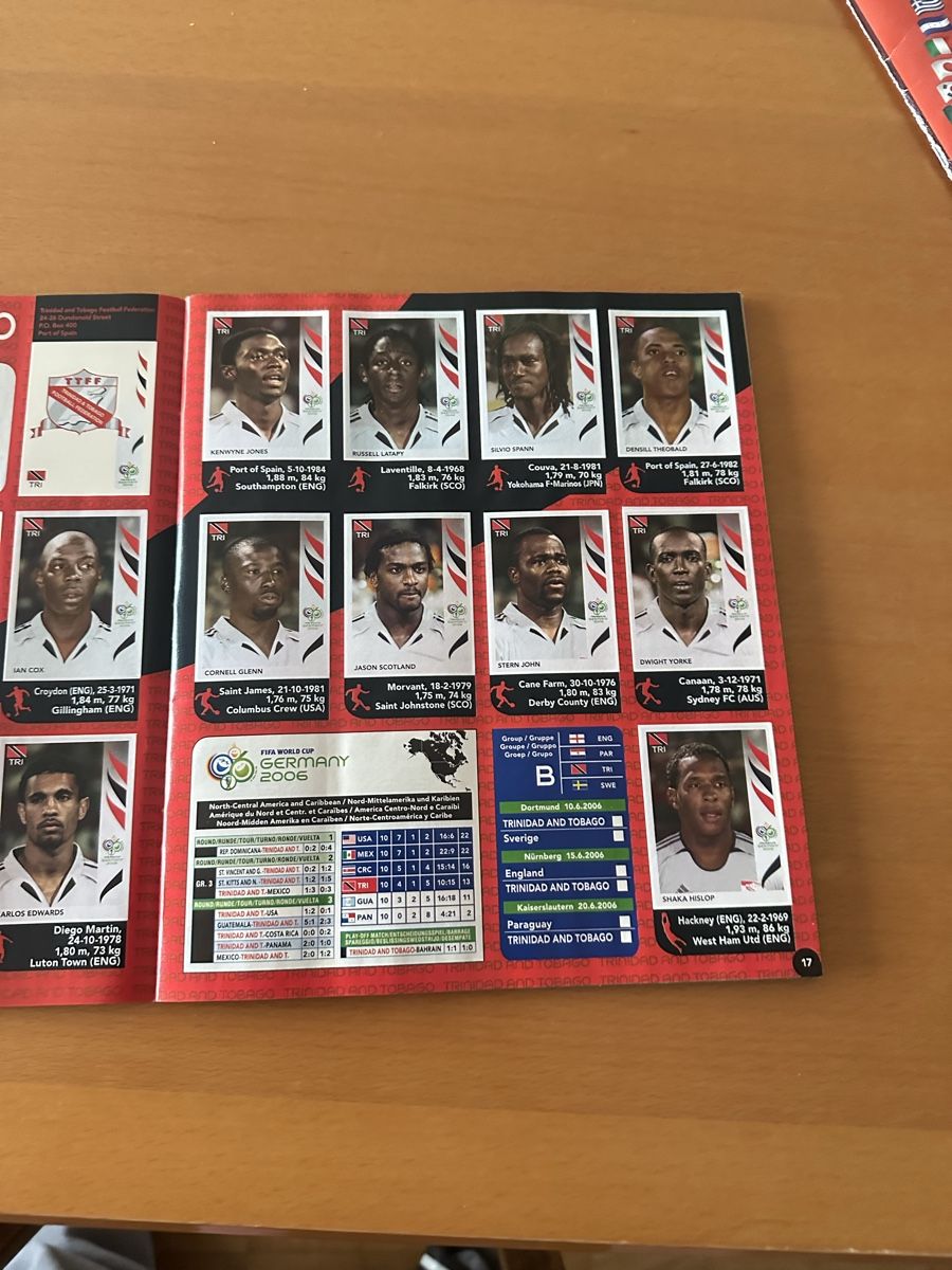 Panini Album: Panini Sammelalbum WM 2006 – Usato da Kloten venduto da swetom 3