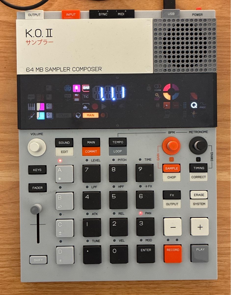 Teenage Engineering Strumenti musicali: EP 133 Series Sampler Composer K.O. II 64MB used – Usato da Zürich venduto da dan_hy5n