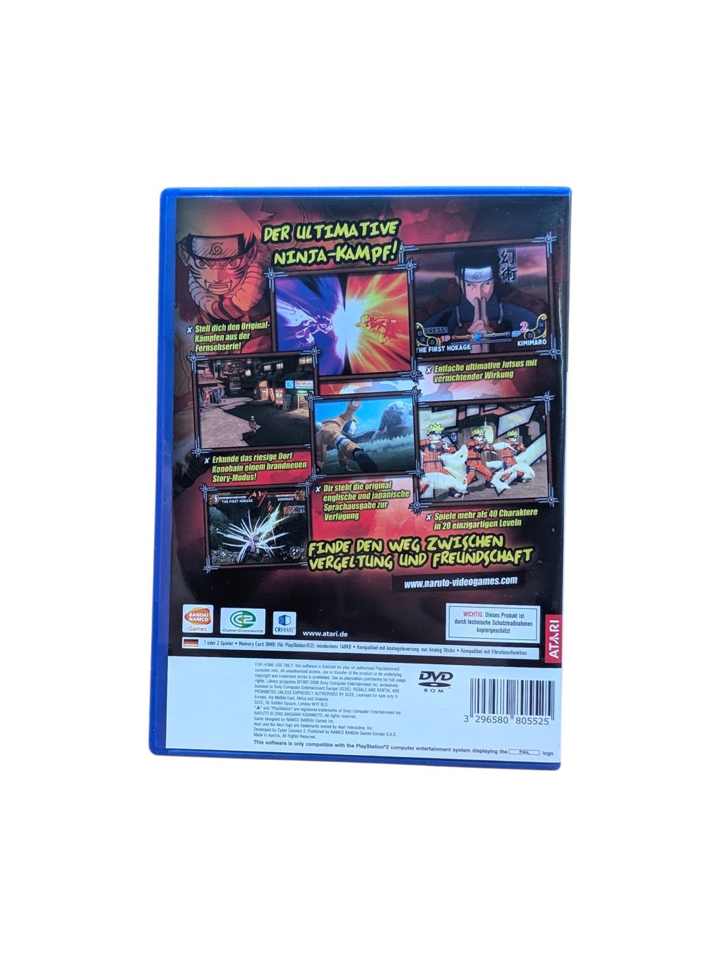 Sony Giochi: Naruto: Ultimate Ninja 3 PlayStation 2 (PS2) – Usato da Domat/Ems venduto da IsseldorsShop 1